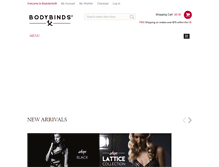 Tablet Screenshot of bodybinds.com